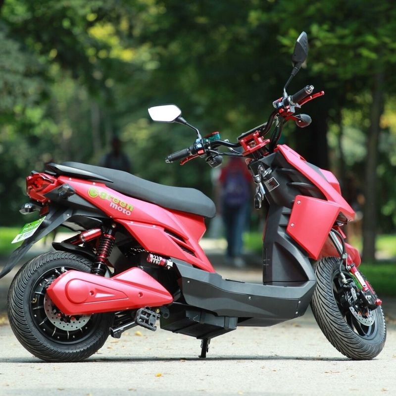 Green electric bike price online