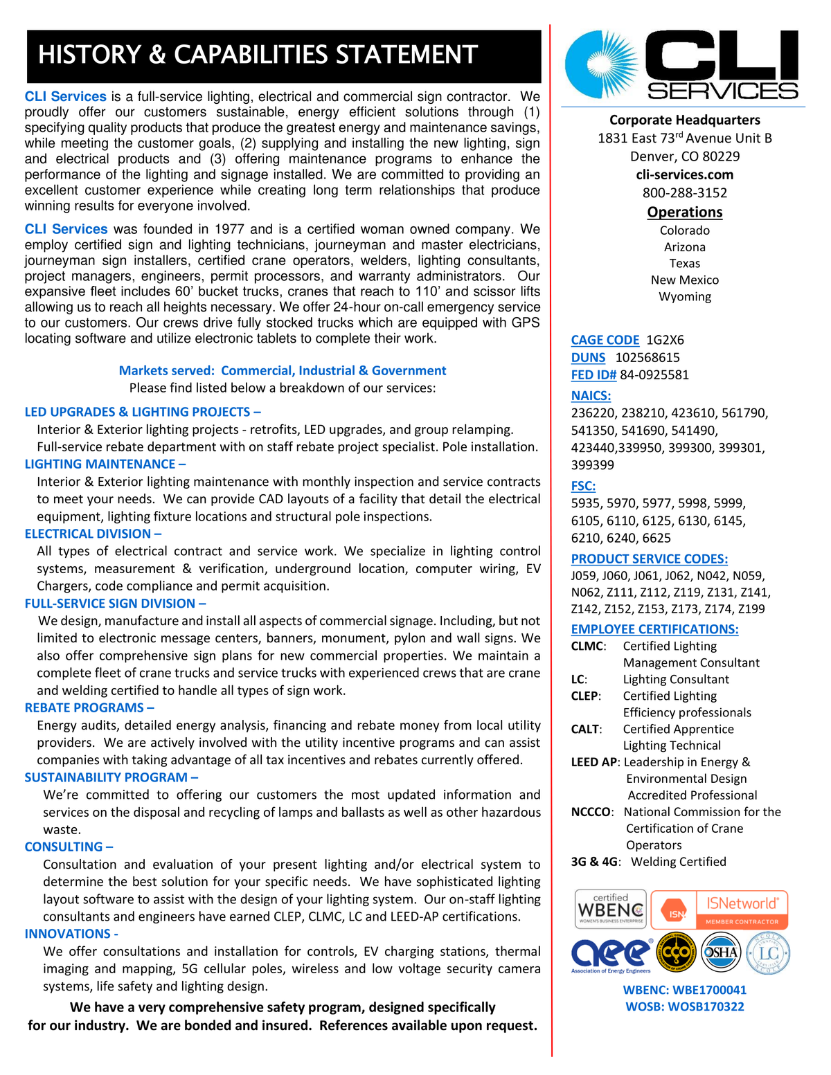 CLI Services Capabilities Statement 8-5-2025.png