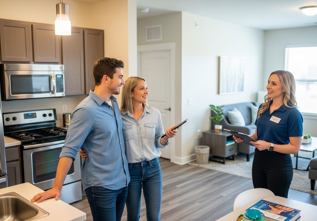 Apartment Tour with Leasing Agent