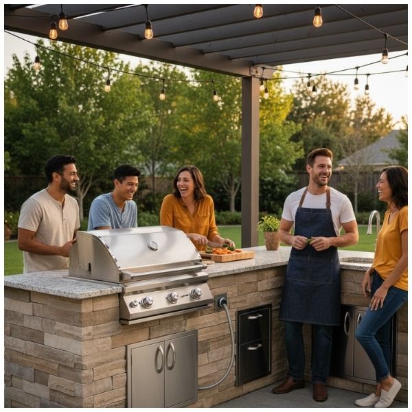 Backyard Kitchen
