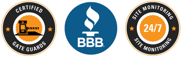 Certified gate guards, BBB Site Monitoring 