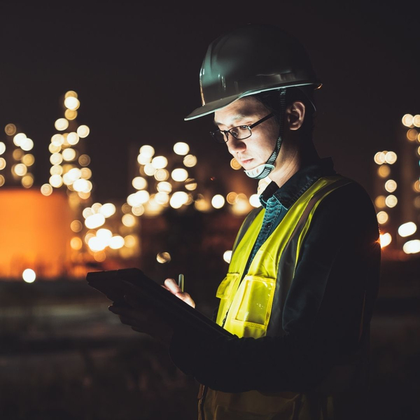 Oil field worker.