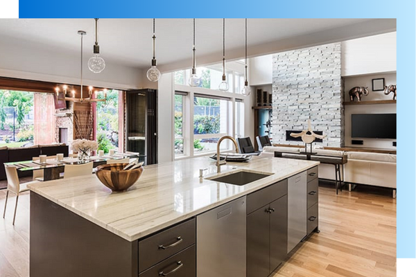 remodeled kitchen