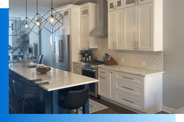 newly remodeled kitchen