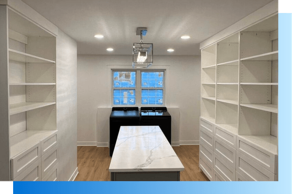 custom walk-in closet