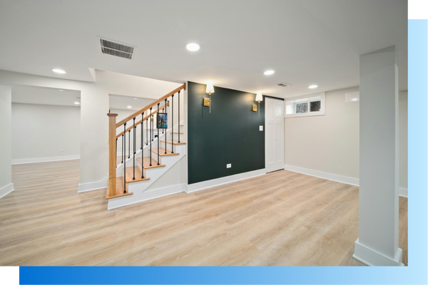 inside of empty living room