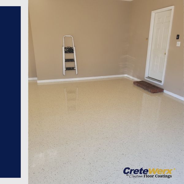 Clean and sealed floor