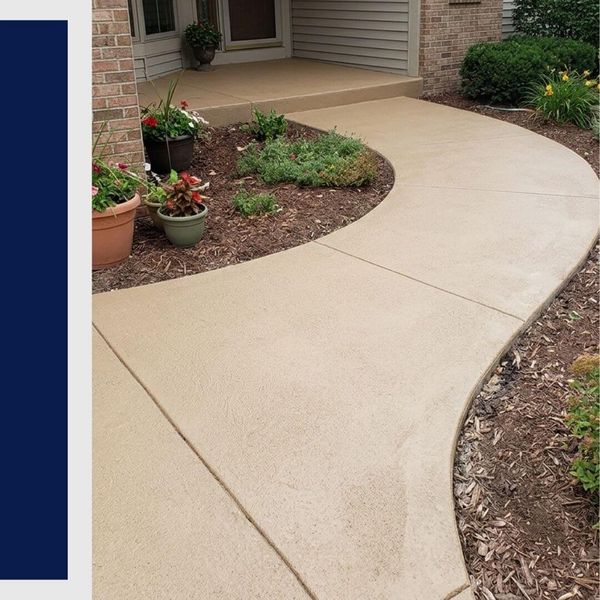 concrete walkway