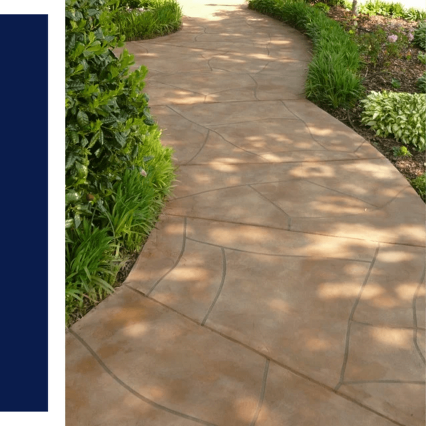 concrete walkway