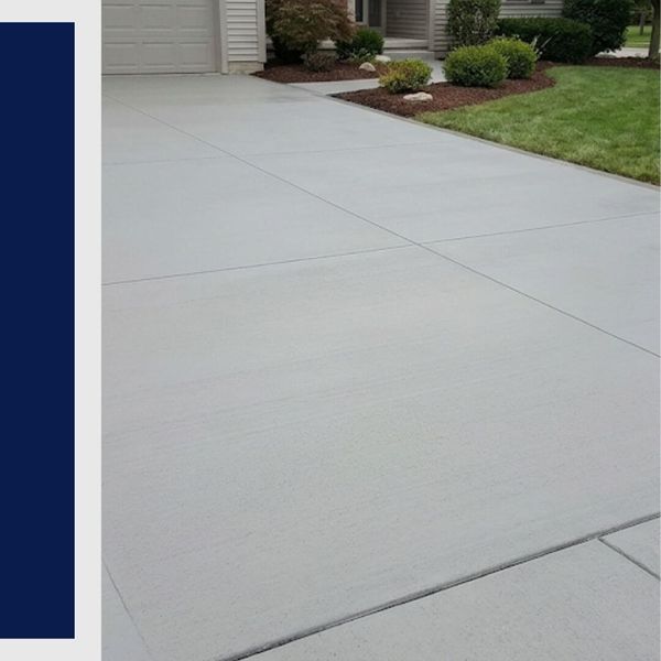 concrete driveway