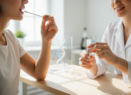 Genetic Testing Swab Collection