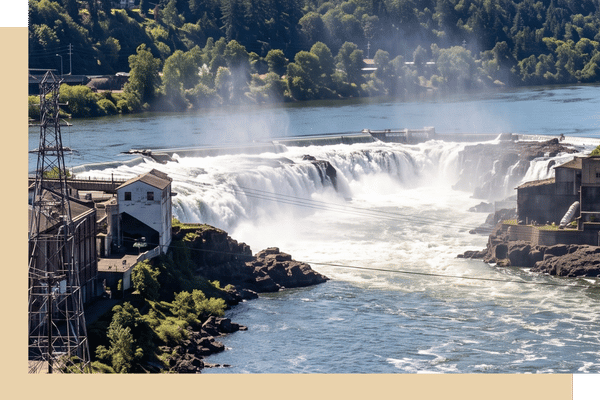 image of willamette falls