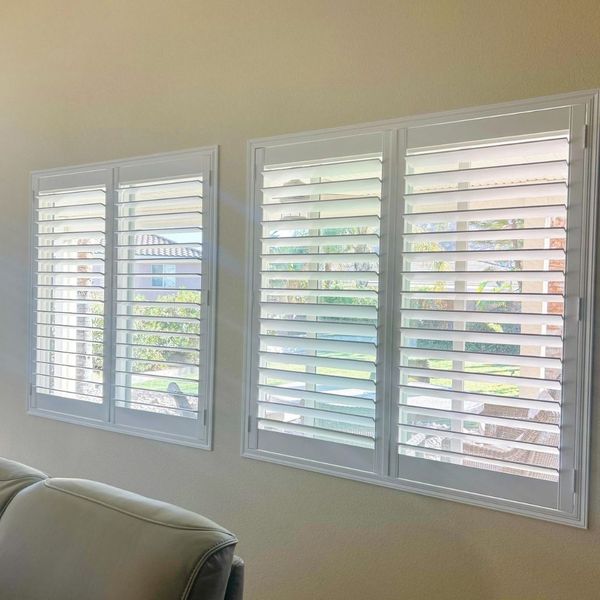 Interior window shutters