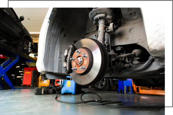Car Brake Repair in Auto Repair Shop