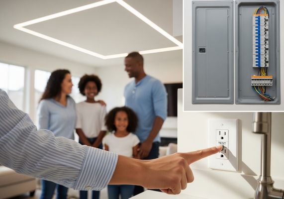 GFCI Outlet Testing for Family Safety