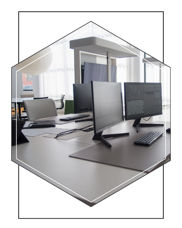 Modern co-working office space