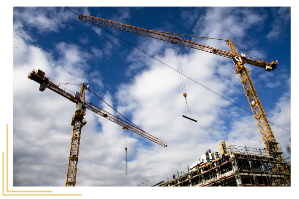 large construction site