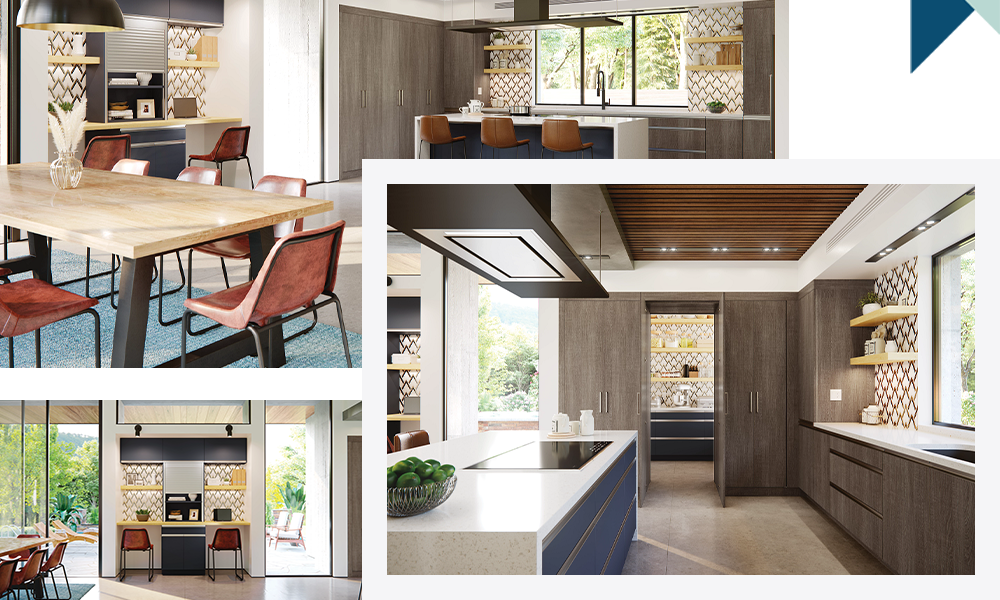 views of a kitchen design