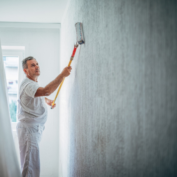 wall being repainted