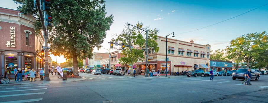 Downtown Loveland, CO, is a historic and charming neighborhood known for its vibrant arts scene and local culture. Located near Highway 287 and I-25, with easy access to Denver International Airport, it's close to Mountain View High School and Front Range Community College. Enjoy nearby Benson Sculpture Garden, Devil’s Backbone Open Space, and Fairgrounds Park. The area also features local government offices, restaurants, shops, and tourist attractions, making it a hub for both residents and visitors. Downtown, Loveland, CO