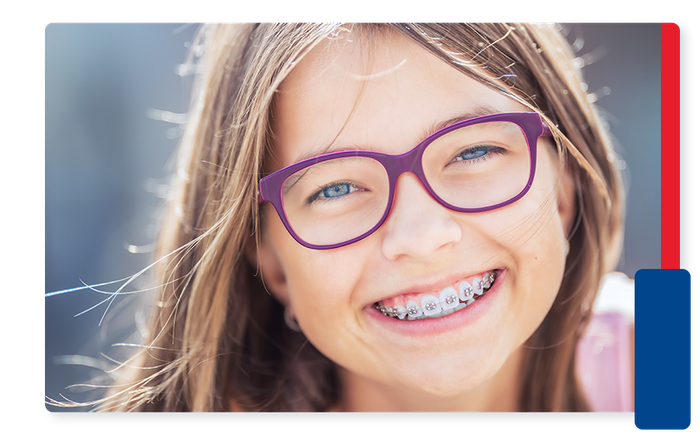 image of a kid with braces