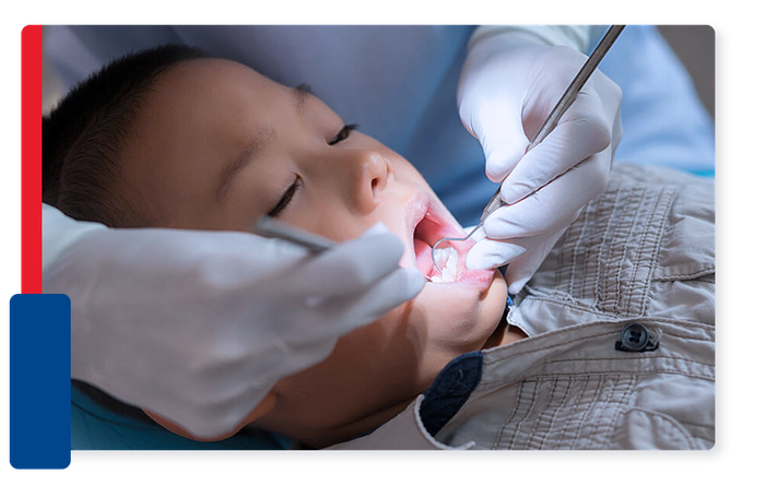 image of a kid under conscious sedation