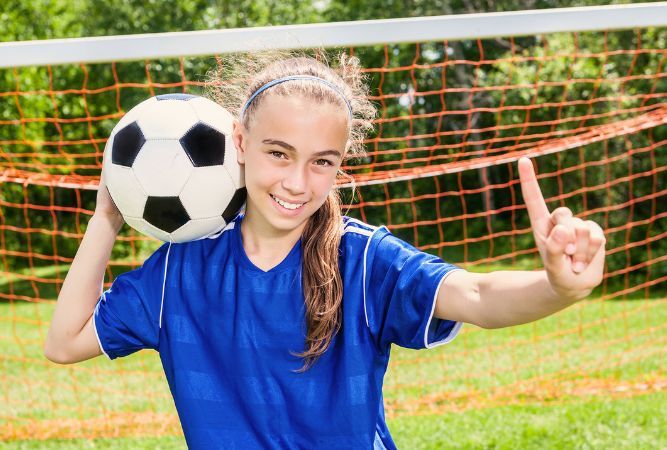 Young Soccer Player