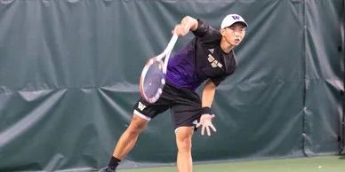 UW Men's Tennis Player