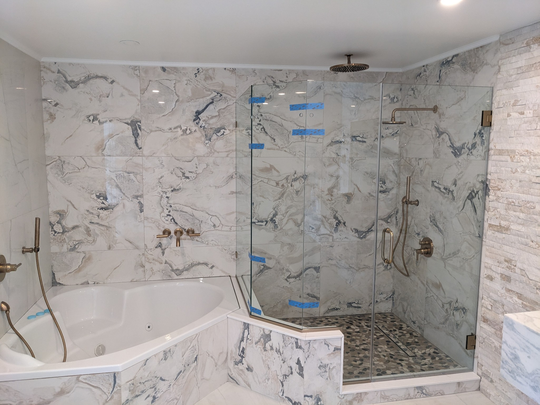 image of a bathroom remodel