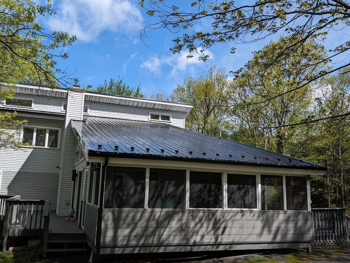 image of a metal roof