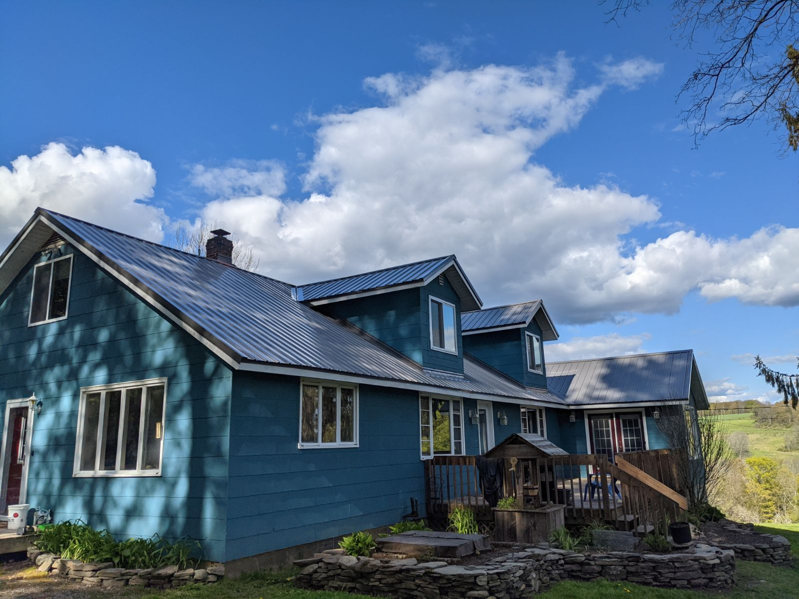 image of a metal roof