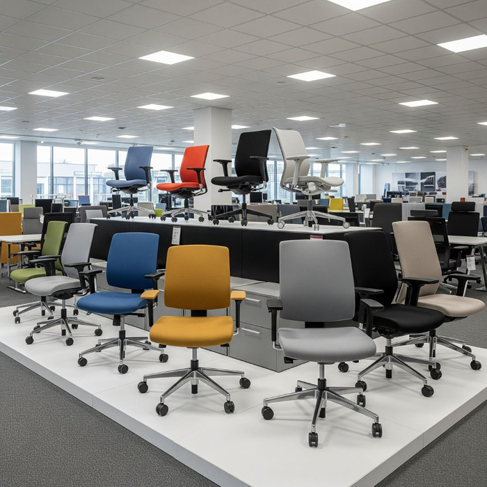 display of office chairs with wheels Boosting Employee Comfort_ Top Commercial Office Chairs from Kerr Albert 4.jpg