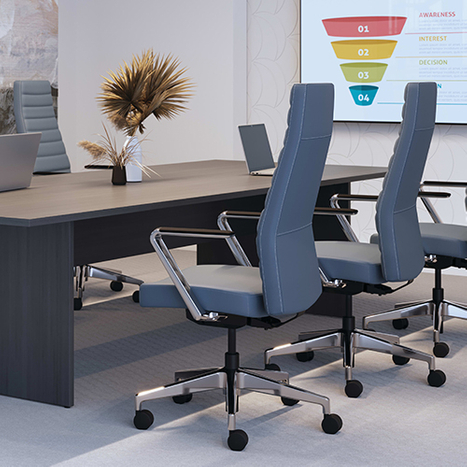 image of office chairs