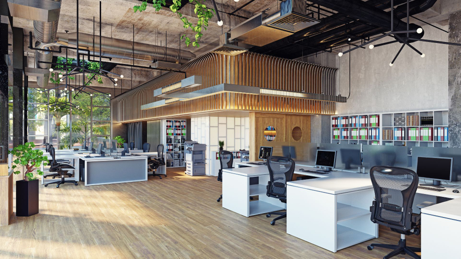 A modern office design 