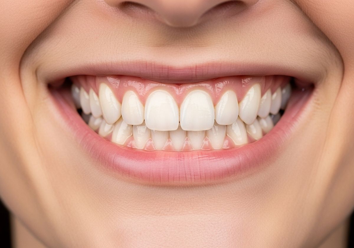 Close-up of a beautiful smile