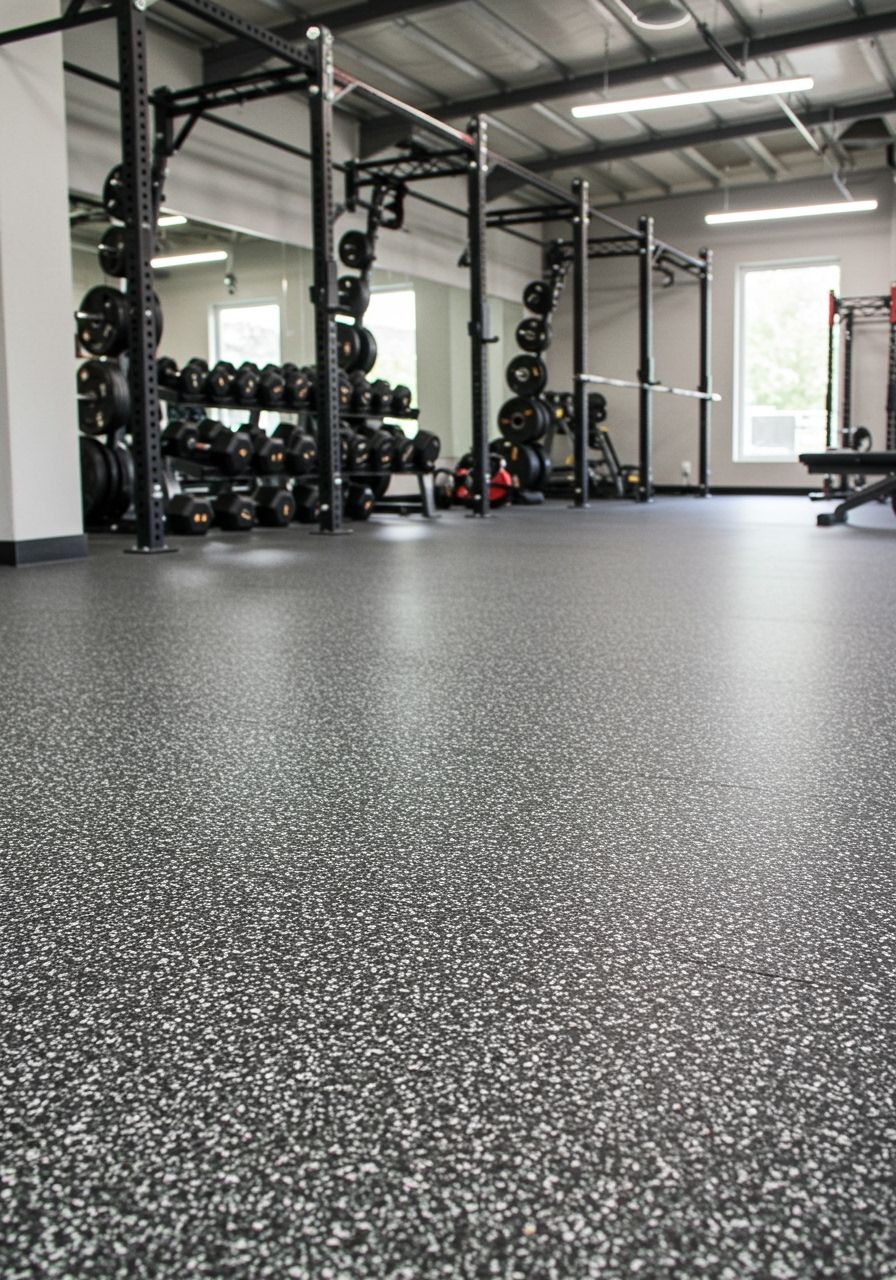 Rubber Flooring Installation