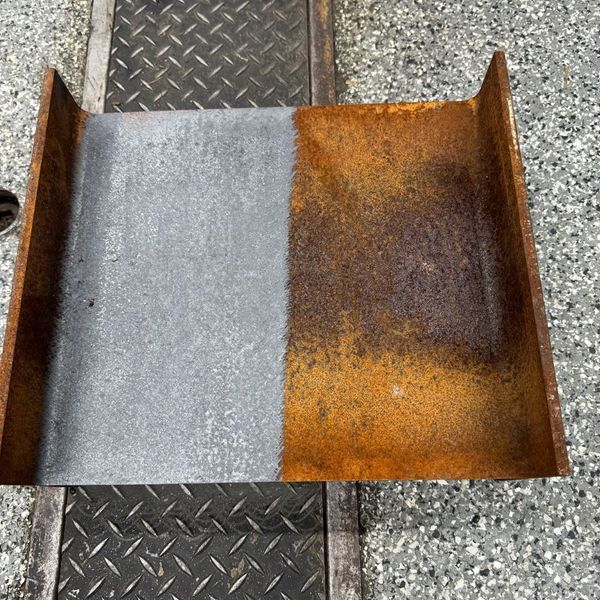 Laser cleaning results. Laser cleaning results.