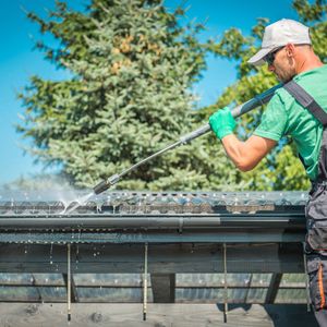 Gutter Cleaning: Prevent water damage and maintain proper drainage with our thorough gutter cleaning solutions.