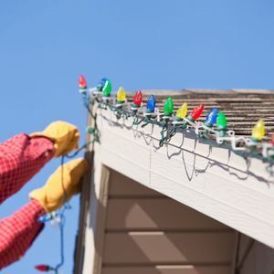 Christmas Light Installation: Light up your holidays with our professional Christmas light installation services.