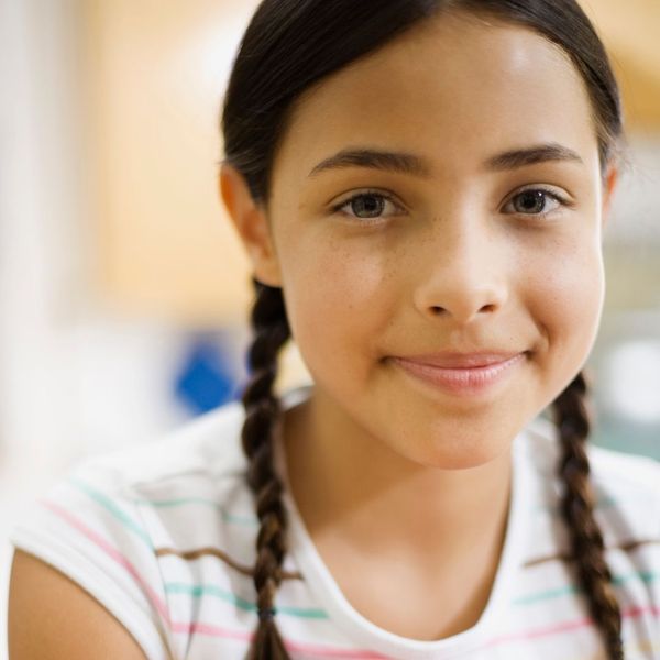 smiling young girl