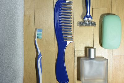 Image of toiletries