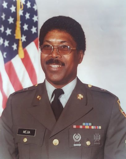 Crispin Mejia Sr in uniform