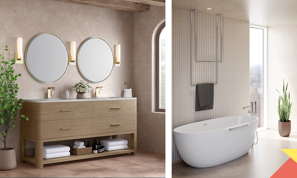 designed bathroom