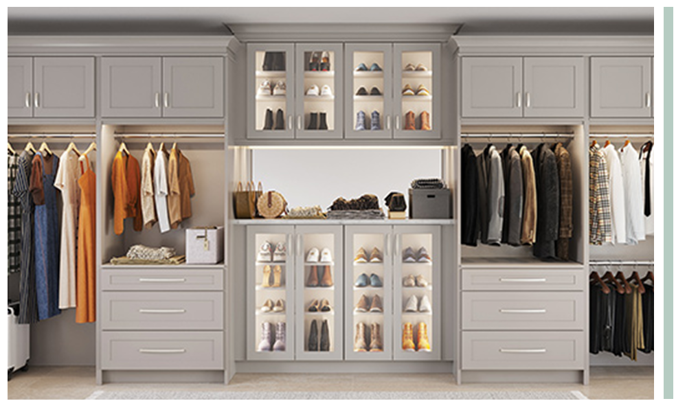 organized closet
