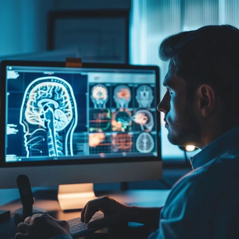 Image of doctor reviewing CAT scan Destin FL psych evals.jpeg