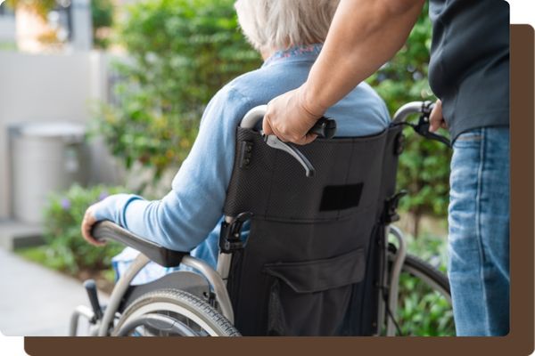 elderly woman in wheel chair elderly woman in wheel chair
