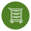medicine cart icon