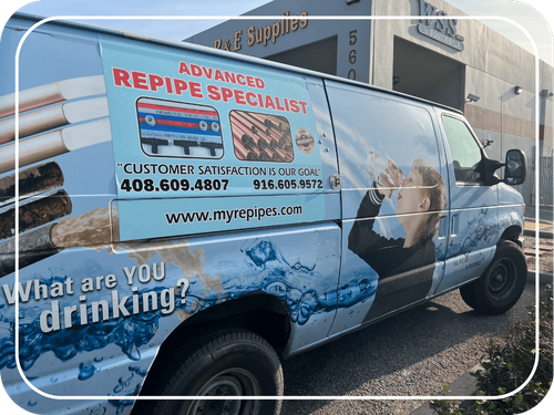 Advanced Repipe Specialist van