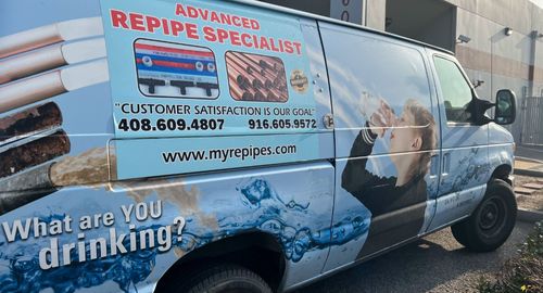 Advanced Repipe Specialist van