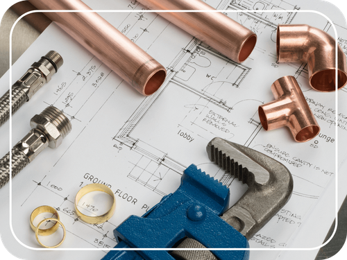 plumbing tools with plans